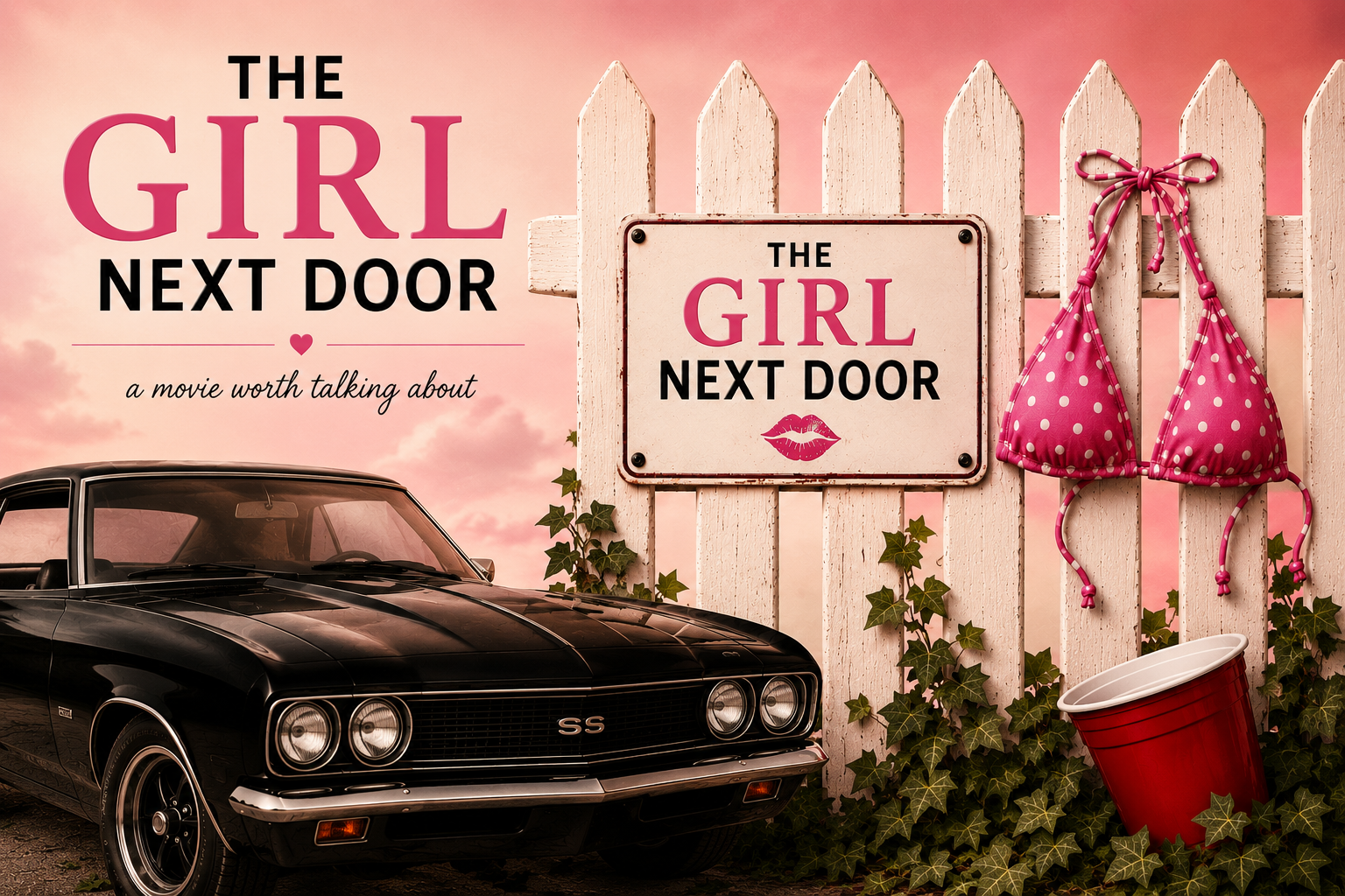 Girl Next Door Themed Image